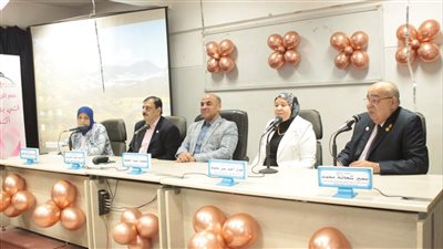 جامعة أسيوط تنظم يومًا علميًا للتوعية بأهمية الاكتشاف المبكر لسرطان الثدي بالمستشفى الرئيسي