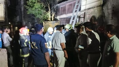 السيطرة على حريق في مخزن قطع غيار سيارات بالإسكندرية