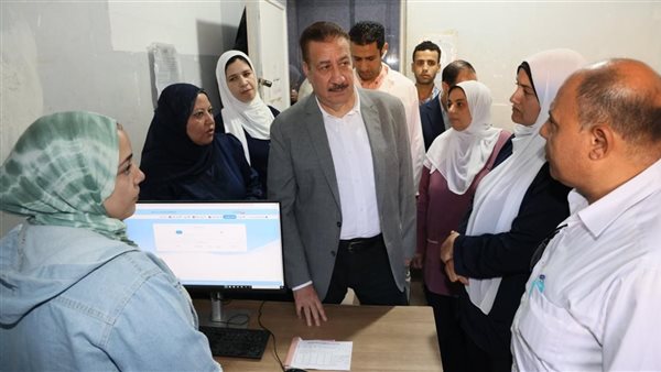 جولة محافظ المنوفية