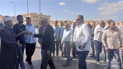 محافظ شمال سيناء يتفقد مدينة رفح الجديدة