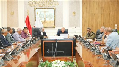 محافظ الوادي الجديد يتابع خطة إجراءات الصيانة للمرافق بمجمع المصالح الحكومية