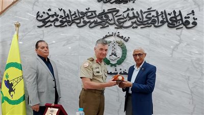 محافظ شمال سيناء يستقبل قائد القوات متعددة الجنسيات