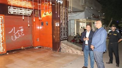 محافظ القليوبية يوجّه بإزالة الإشغالات وغلق وتشميع مطعمين غير مرخصين بشبرا الخيمة
