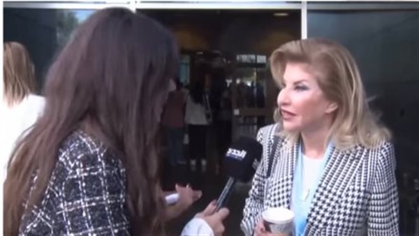 هالة سرحان ومذيعة