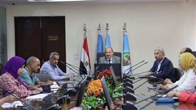 رئيس شركة الصرف الصحي بالإسكندرية يبحث مع هيئة الأرصاد مشروع التنبؤ بالأثر