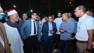 المستشار طاهر الخولي يواصل جولاته الميدانية بمصر القديمة: نهضة أي بلد تبدأ من التعليم والصحة