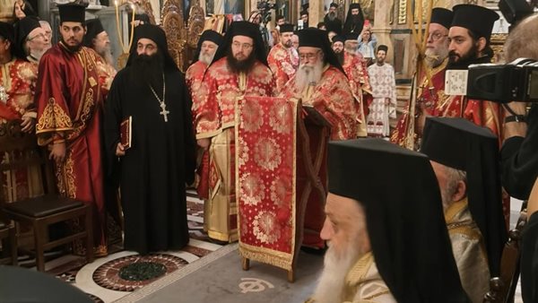 الاحتفال بتنصيب الانبا