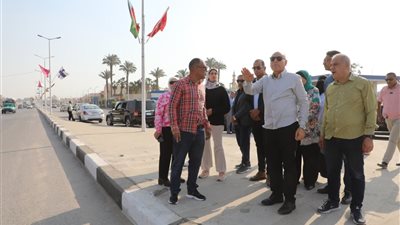 محافظ القاهرة يجري جولة للتأكد من انتهاء أعمال التطوير والتجميل ورفع الكفاءة للطرق والمحاور المؤدية للمتحف الكبير