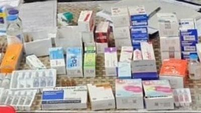 ضبط محال مستلزمات طبية بها أدوية تدخل في جدول المخدرات بالفيوم