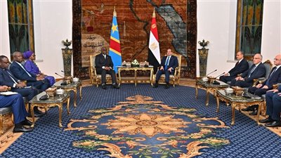 الرئيس السيسي يستقبل نظيره الكونغولي قبيل مشاركته في افتتاح المتحف المصري الكبير