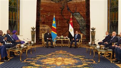 السيسي يؤكد لنظيره الكونغولي دعم مصر لاتفاق السلام بين الكونغو ورواندا برعاية أمريكا