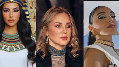 بالزي الفرعوني.. شيرين رضا وهدى المفتي وسلمى أبو ضيف نجمات افتتاح المتحف المصري الكبير| خاص
