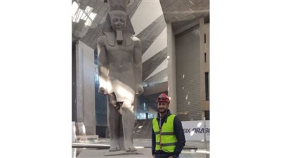 ولادي هيفتخروا بيا.. حكاية مهندس عاش حلم المتحف المصري الكبير من أول حجر