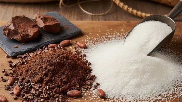 السكر والكاكاو 