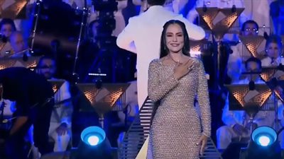 سلام من أرض السلام.. شريهان مفاجأة حفل افتتاح المتحف المصري الكبير