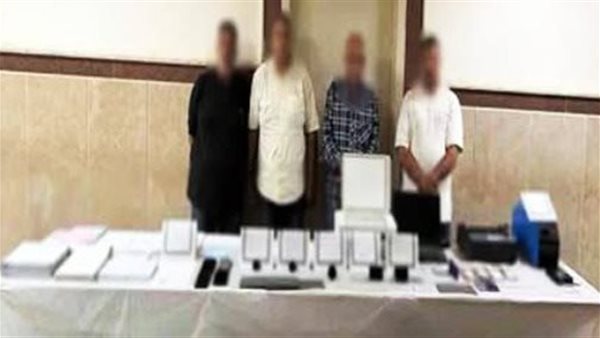 المتهمون والمضبوطات