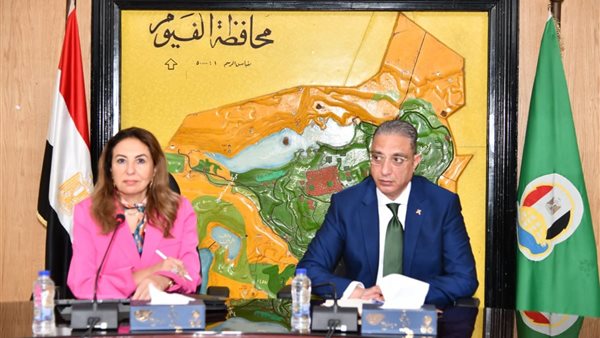 محافظ الفيوم ونائب