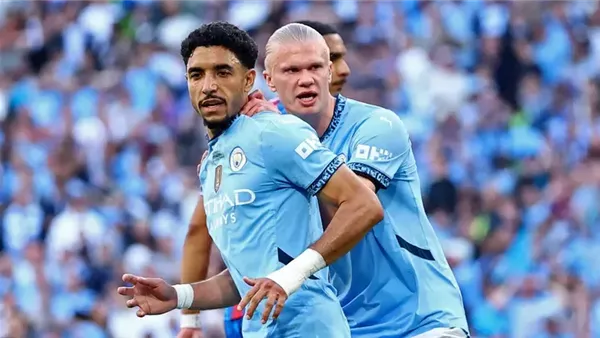 هالاند وعمر مرموش