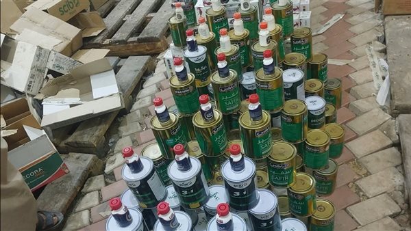 ضبط بويات منتهية