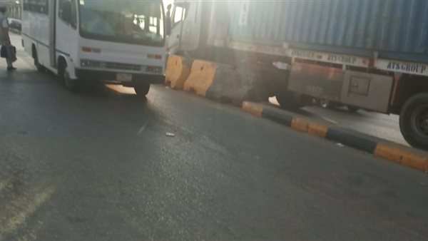 جانب من التعطل المروري