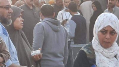 غلق مدرسة بالشرقية بسبب الإقبال الكبير للناخبين (صور)