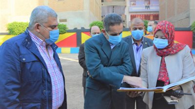 إيقاف مدير ووكيل مدرسة عن العمل وإحالة عدد من المعلمين للتحقيق بالغربية (صور)