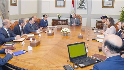 السيسي يوجه بتوسيع نطاق المشروع القومي الخاص بالتنمية المتكاملة للبيئة الصحراوية