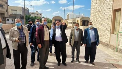 رئيس هيئة السكة الحديد في جولة تفقدية لمتابعة الأعمال بمنطقة غرب الدلتا
