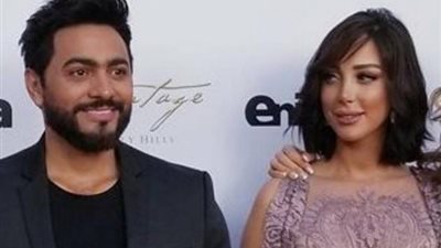 لا تبالي بشيء.. أول رد فعل من بسمة بوسيل بعد رسالة اعتذار تامر حسني (فيديو)