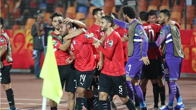 أحمد ياسر ريان يتقدم لمنتخب مصر الأولمبي على البرازيل