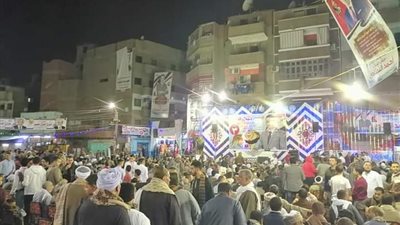 بدون إجراءات احترازية.. تكدس آلاف المواطنين في مؤتمر جماهيري لمرشح للنواب بأسيوط