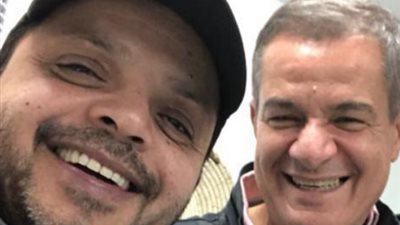 محمد هنيدي للمنتج حمادة إسماعيل: “حمد الله على السلامة يا غالي” (صورة)