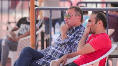 محمود الخطيب يحضر مران الأهلي ويعقد جلسة مع موسيماني وبانون