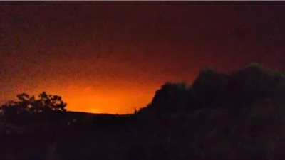 انفجار خط الغاز الرابط بين مصر وإسرائيل في سيناء