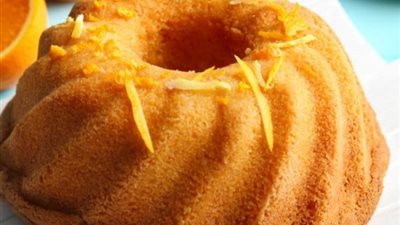 طريقة عمل كيكة البرتقال في البيت