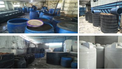 ضبط مصنع مخللات بدون ترخيص في الدقهلية