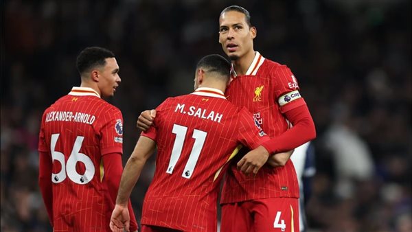 فان دايك ومحمد صلاح