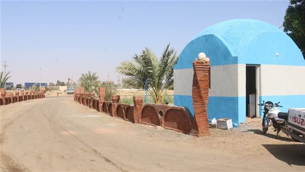 جانب من تجهيز المهرجان