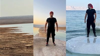 صور تُشعل الجدل حول تراجع البحر الميت خلال عام واحد فقط