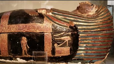 تابوت يويا المذهب.. قطعة فريدة تروي عبق الدولة الحديثة في المتحف المصري بالتحرير