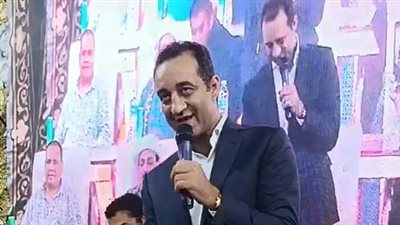 أحمد مرتضى منصور بالمؤتمر الختامي بأرض اللواء: أنا ابن المنطقة وخدمة الناس أهم من المناصب | فيديو وصور