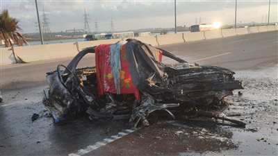  بيانات وتفاصيل الحالة الصحية لضحايا ومصابي حادث احتراق سيارة ملاكي بالإسكندرية