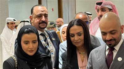 وزيرة التضامن تفتتح فعاليات المعرض العربي للأسر المنتجة بالدوحة بمشاركة 25 عارضا | صور