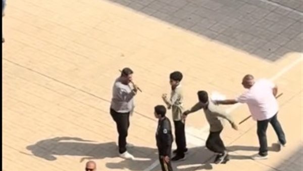 جانب من الفيديو المتداول