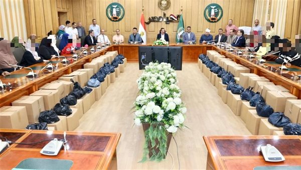 لقاء محافظ المنوفية