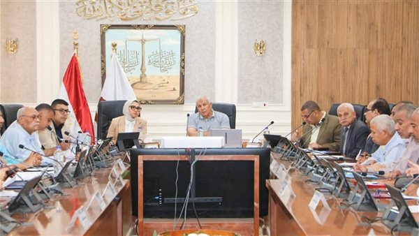 جانب من لقاء محافظ