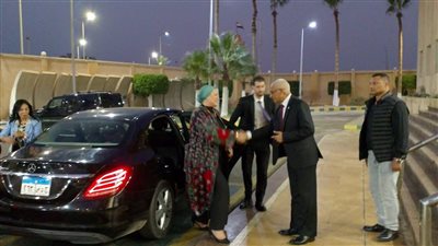 محافظ شمال سيناء يستقبل رئيسة المجلس القومي للطفولة والأمومة