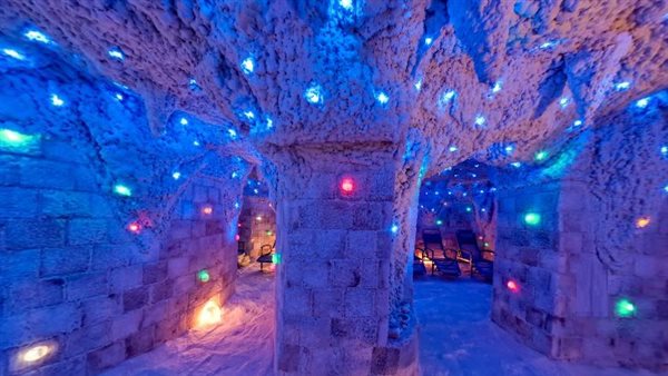 كهف الملح في مدينة