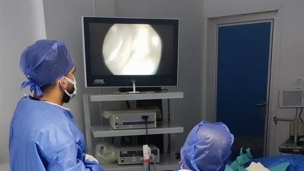 جانب من الجراحة 