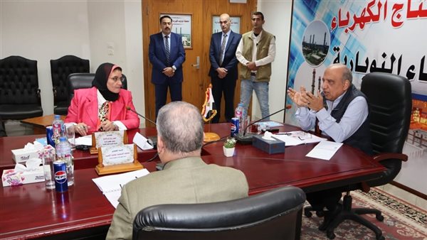 جانب من زيارة محطة